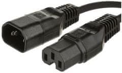 MicroConnect Produžni kabel C14 - C15 1m
