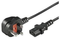 MicroConnect Kabel za napajanje UK tip G - C13 2M