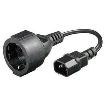 MicroConnect Kabel za napajanje C14 -Schuko M-F