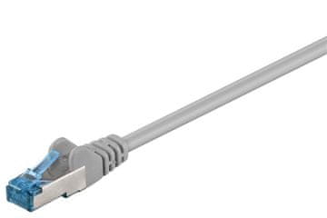 MicroConnect S/FTP CAT6A 50M sivi LSZH