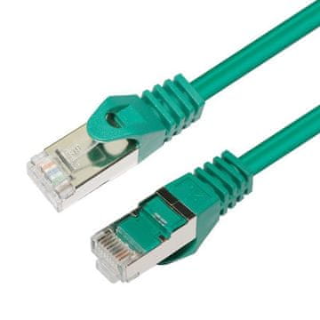 CAT7 S/FTP mrežni kabel 1m, zeleni