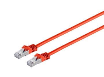 MicroConnect CAT7 S/FTP mrežni kabel 7,5m, crveni