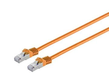 MicroConnect CAT7 S/FTP mrežni kabel 1,5m, narančaste boje