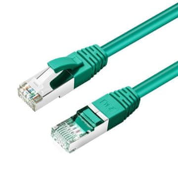 S/FTP CAT6 2m Zelena LSZH