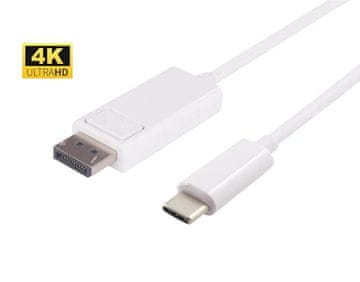 MicroConnect USB-C DisplayPort kabel 1m