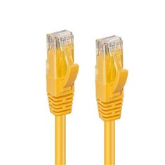 MicroConnect U/UTP CAT6 3M žuti LSZH