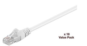 MicroConnect U/UTP CAT5e 10M bijeli, pakiranje od 10 kom