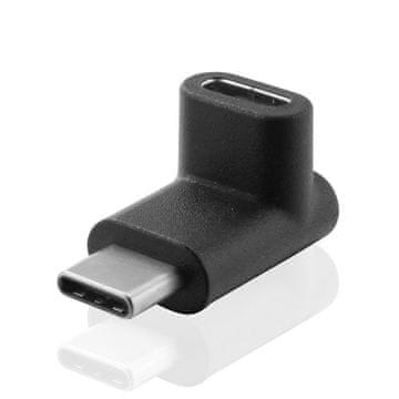 MicroConnect USB-C na C adapter pod kutom 90°