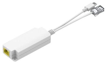 MicroConnect 10/100 Mbps PoE razdjelnik USB-C na RJ45
