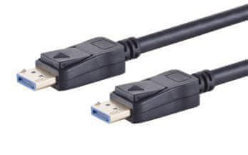 MicroConnect 8K DisplayPort 2.0 kabel 3m crni