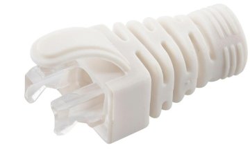 MicroConnect Kapica protiv naprezanja za Cat5e, Cat6, Cat6A kabele do 6.5MM, bijela, 100 kom