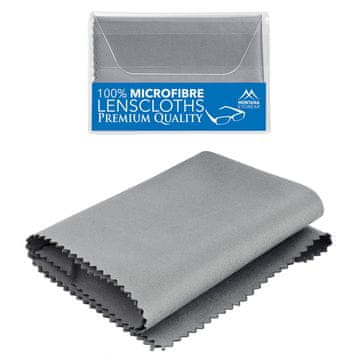 Montana Maramica od mikrofibre u premium torbici za naočale 220g - siva 18x15