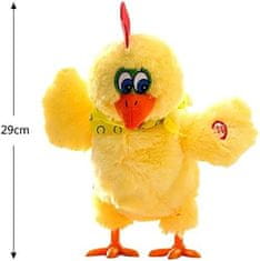 GM WEB Interaktivna plišana kokoš sa zvukovima i polaganjem jaja