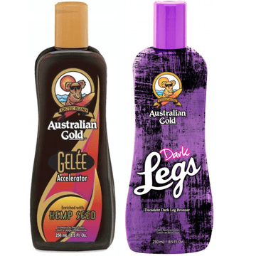 Australian Gold Australian Gold Gelee Accelerator i Dark Legs za noge