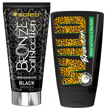 Soleo Soleo black bronzer satisfaction i wild tan bronzer