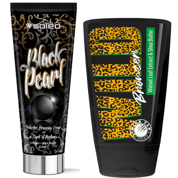 Soleo Soleo crna biserna i wild tan bronzer gratis