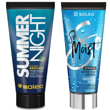 Soleo Soleo Summer Night + So Moist za njegu nakon sunčanja gratis