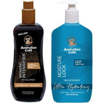 Australian Gold Australian gold intensifier dry oil spray sa moisture lock 473 ml