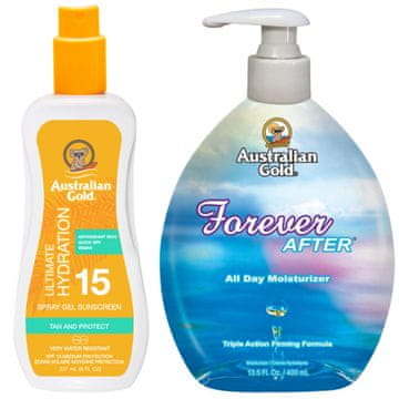 Australian Gold Australian gold gel u spreju sa spf15 i forever after 400ml
