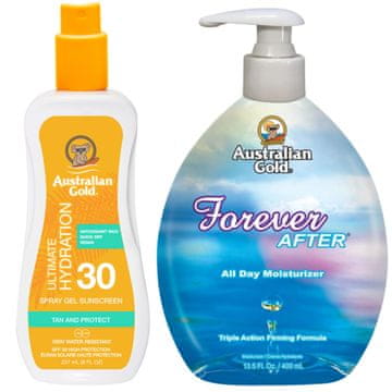 Australian Gold Australian gold gel u spreju sa zaštitnim faktorom SPF30 + Forever After 400ml