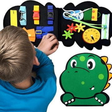 JOJOY® Książeczka sa zadatkom Montessori za malu djecu | Dinobook