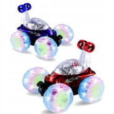Veliki auto Twister Acrobat 360 Plesni auto za akrobacije plavi