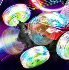 Veliki auto Twister Acrobat 360 Plesni auto za akrobacije plavi