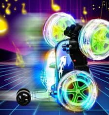 Veliki auto Twister Acrobat 360 Plesni auto za akrobacije plavi