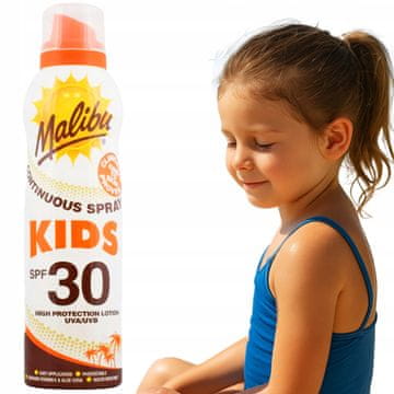 Malibu Zaštitni sprej za sunčanje za djecu Malibu Kids Continuous SPF 30