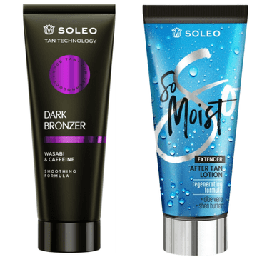 Soleo Soleo tan technology dark bronzer i so moisturizing losjon za tijelo