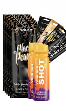 Soleo Soleo Black Pearl 5x15ml jaki bronzer za sunčanje i gratis