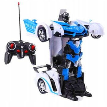 JOJOY® Automobil na daljinsko upravljanje policijski autobot robot