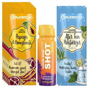 Superta papaya i šipak 5x 15 ml tingle bronzer s gratisima