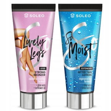 Soleo Soleo Lovely Legs 135 ml snažni bronzer za noge i balzam za poslije sunčanja 15