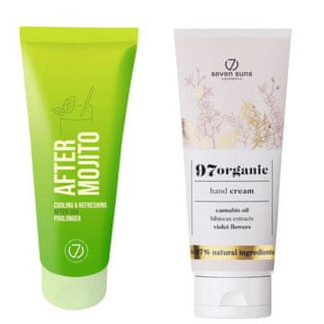 7suns 7suns after mojito osvježavajući balzam nakon sunčanja 100 ml i krema za ruke 75 ml gratis