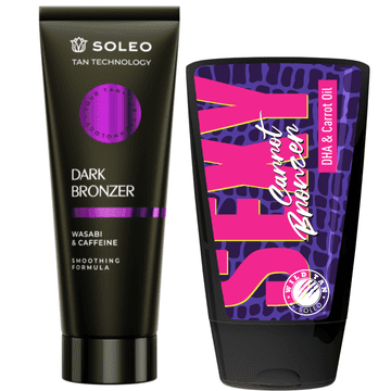 Soleo Soleo tan technology dark bronzer i wild tan sexy carrot gratis