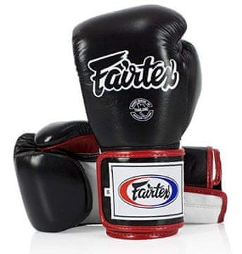 Fairtex Fairtex rukavice za boks od prirodne kože BGV5 crne 10 oz