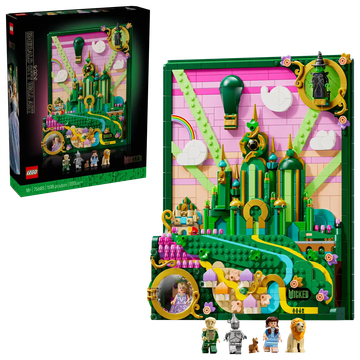 LEGO Zidna umjetnost Smaragdnog grada Wicked 75685