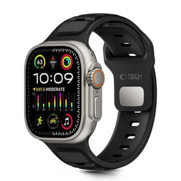 Tech-protect Iconband Line remen za Apple Watch 44/45/46/49mm, black