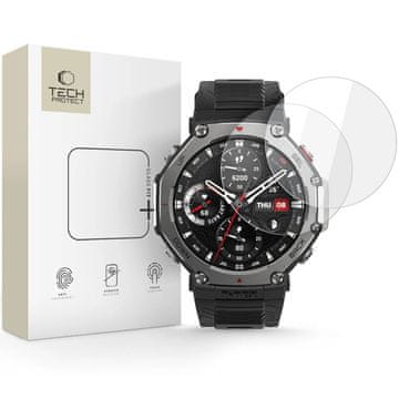 Tech-protect Glass Fit 2x zaštitno staklo za Amazfit T-Rex 3 Pro 48mm