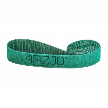 4FIZJO Flex Band tkanina, guma, duga - zelena (otpor 7-13 kg)