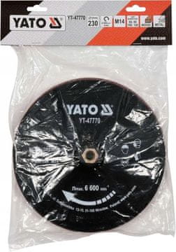 TOYA Čičak štitnik 230MM M14 + pribor - YT-47770