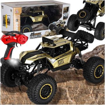 Ikonka Aga RC auto Rock Crawler 2.4GHz 1:8 51cm zlatna