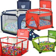 Tavalax Pallomeri – set od 100 šarenih loptica za igru