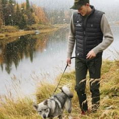 VIVVA® Grijani električni prsluk s kapuljačom USB, termalni prsluk s 3 razine grijanja | LANDWEAR, M