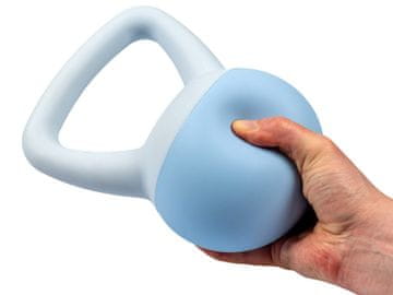 ACRAsport ACRA Soft PVC Kettlebell 3 kg, plavi