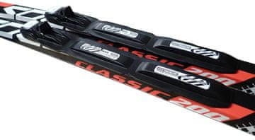 ACRAsport Skije za trčanje s ljuskama Brados LS Sport s vezom SNS crvene 160 cm