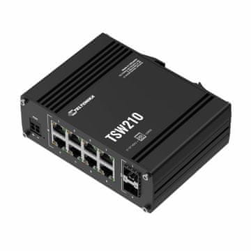 Teltonika prekidač Giga 8-port 2xSFP DIN Mini TSW210
