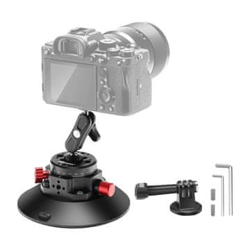 Neewer Postavite pomoću Neewer CA013 usisne čašice promjera 1/4 inča za sportske kamere (DJI Action, GoPro, Insta360)