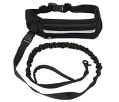 hurtnet Torba za pojas za trčanje s elastičnim povodcem za pse 1,8m